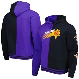 NWT Phoenix Suns Mitchell & Ness Hoodie 4XLT Hardwood Classics Purple/ Black NBA